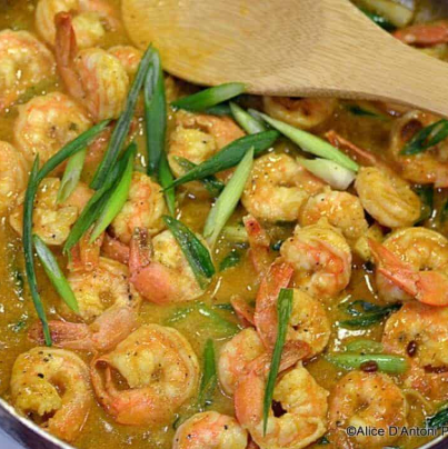 Madras Curry Shrimp